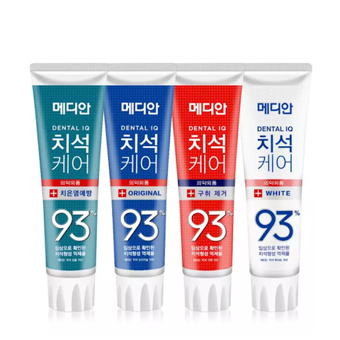 Kem đánh răng Median Dental IQ 93% - Hàn