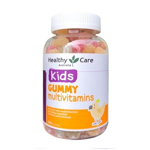 Kẹo dẻo Gummy Multivitamin Healthy care 250v- Úc