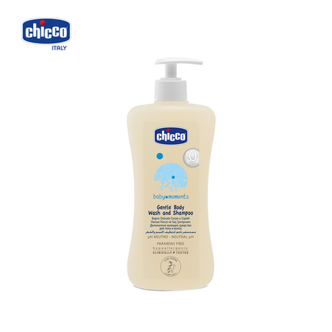 Sữa tắm gội chiết xuất yến mạch 0m+ 500ml Chicco -Ý