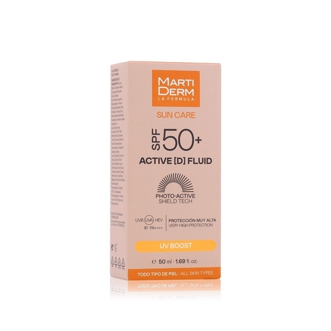 Sữa chống nắng MartiDerm Sun Care Active (D) Fluid SPF50 50ml- Tây Ban Nha