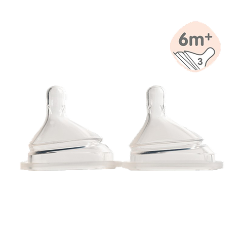 Hộp 2 núm ti Y cut Hegen - Hàn Quốc