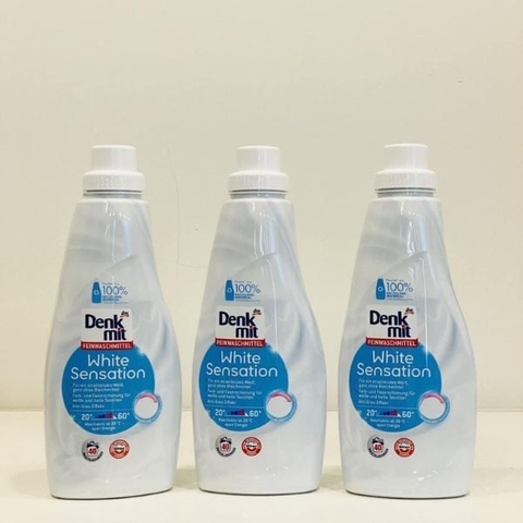Nước Giặt Tẩy Trắng Denkmit White Sensation 1L- Đức