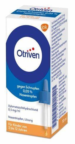 Nhỏ mũi Otriven 0.05% cho bé từ 2- 12y- Đức