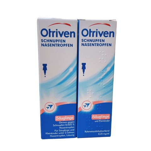 Xịt mũi Otriven 0,025% cho bé từ 0-2y 10ml- Đức