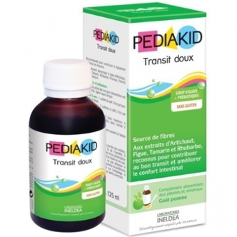 Pediakid Transit doux trị táo bón 125ml - Pháp