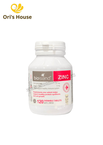 Kẽm Zinc Milk Bio island 120v - Úc