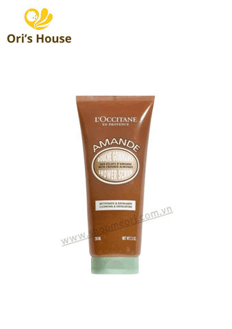 Gel Tắm Tẩy Tế Bào Chết L'Occitane Almond Shower Scrub Hạnh Nhân 200ml