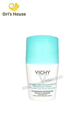 Lăn nách Vichy xanh 50ml - Pháp