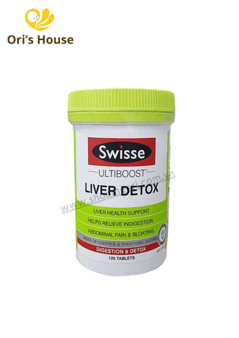 Viên uống bổ gan và giải độc Swisse Liver Detox 120v - Úc