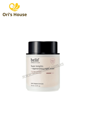 Mặt nạ ngủ Belif hồng nâng cơ, trẻ hóa 50ml/tuýp- Hàn Quốc