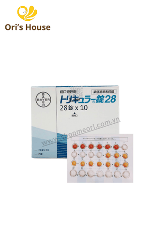 Viên uống tránh thai hàng ngày Triquilar 28v (bán lẻ vỉ)