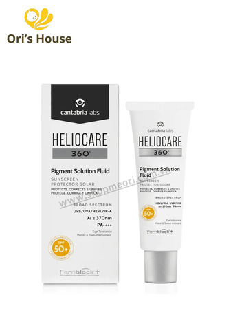 Kem Chống Nắng Heliocare 360º Pigment Solution Fluid SPF50 50ml- Tây Ban Nha