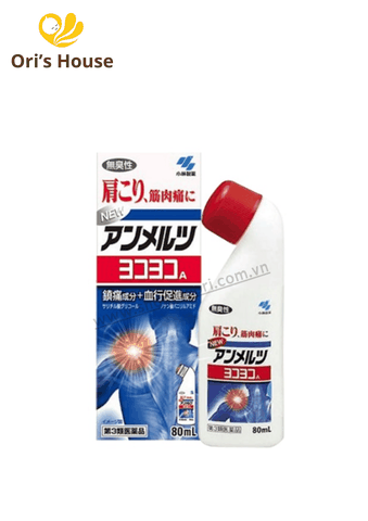 Lăn dầu xoa bóp giảm đau cơ, xương khớp Yoko Yoko Kobayashi 80ml- Nhật Bản