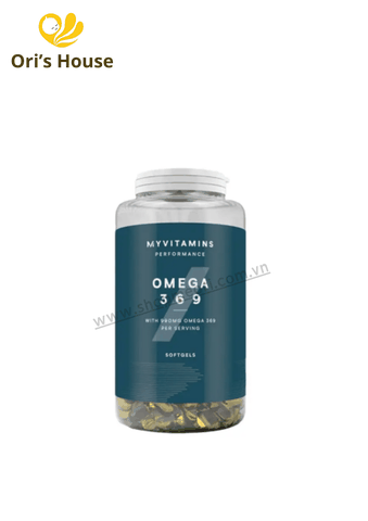 Viên uống Omega 3 6 9 Myvitamins 120v- Pháp