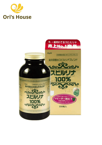 Tảo vàng xoắn Spirulina 2200v - Nhật