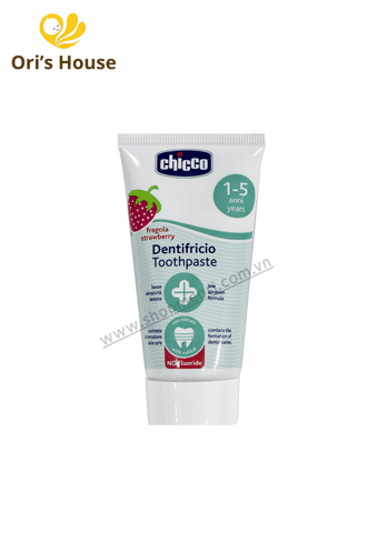 Kem đánh răng Chicco hương dâu 12m+ -Ý