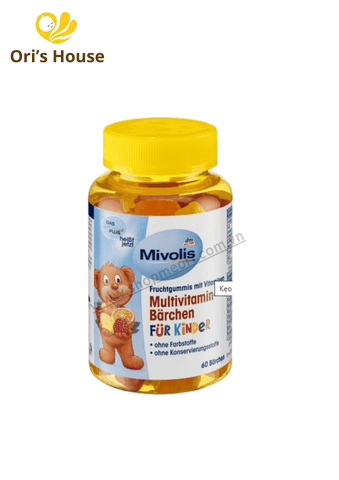 Kẹo bổ sung Multi Vitamin Mivolis 60v bé 4y+ - Đức