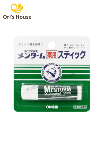 Son Dưỡng Môi Omi Menturm 4g - Nhật Bản