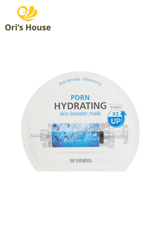 Mặt Nạ BNBG PDRN cấp ẩm đa tầng, căng bóng da 30mlx10m (xanh trơn- ống tiêm)- Hàn