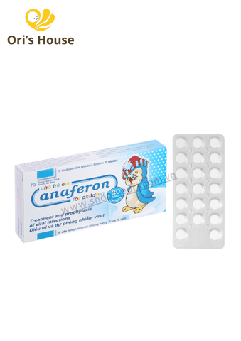 Viên ngậm tăng đề kháng Anaferon 20v - Nga