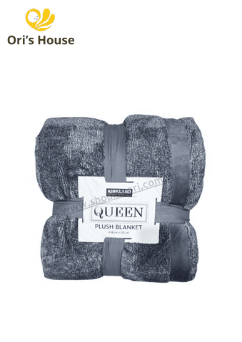 Chăn lông cừu cao cấp KirkLand Plush Blanket Queen size 248cmx233cm