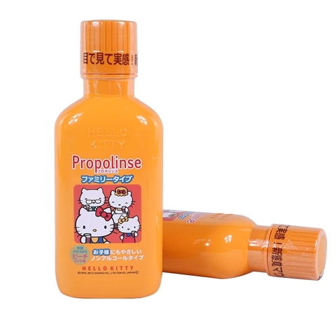 Nước súc miệng Propolinse Hello Kitty cho bé 400ml - Nhật