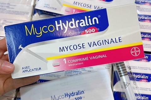Viên đặt phụ khoa Mycohydralin 500mg 1v Pháp