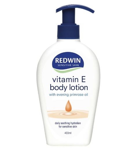 Kem dưỡng da Redwin Vitamin E Body 400ml dạng vòi - Úc