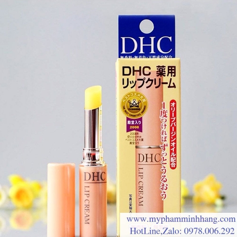 Son dưỡng DHC lip cream không màu- Nhật