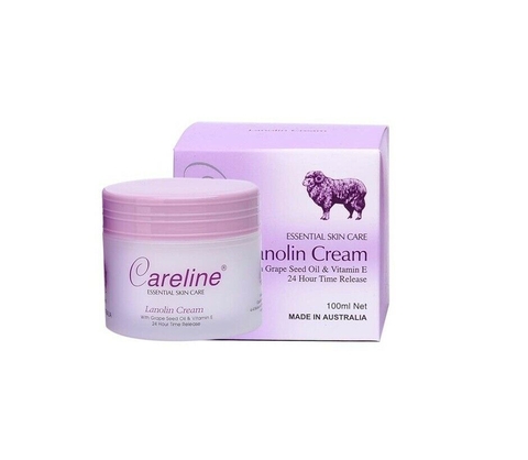 Kem dưỡng da nhau thai cừu Careline ( Lanolin Cream) 100ml - ÚC