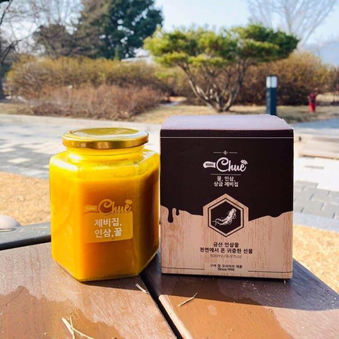 Sét sâm nghệ mật ong MaMa Chu hũ 500g - Hàn ( Tặng hũ 200ml)