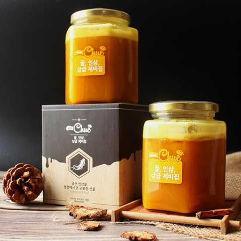 Sét sâm nghệ mật ong MaMa Chu hũ 500g - Hàn ( Tặng hũ 200ml)