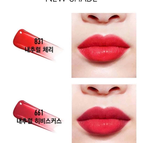 Son kem Dior Addict Lip Tattoo 661 Natural Red đỏ Cherry 5ml (unbox)- Pháp