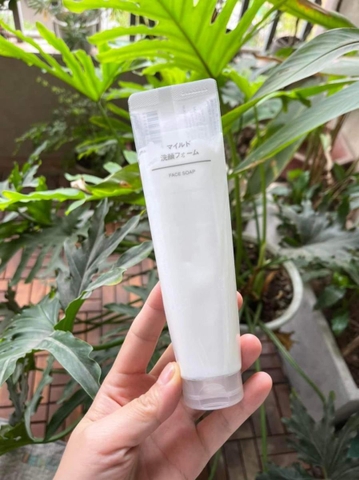 Sữa rửa mặt Muji Face Soap trắng- Nhật