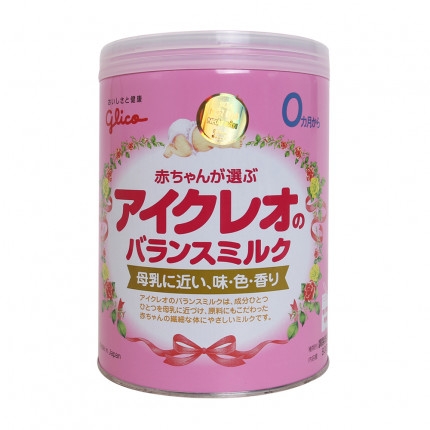 Sữa bột Glico 0 800g (mẫu mới) lon - Nhật