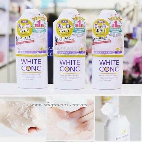 Sữa tắm trắng White Conc Body 360ml - Nhật