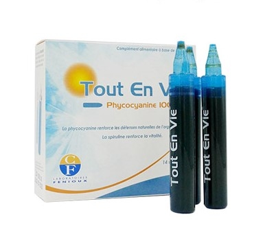 Tảo biển tươi Tout en vie 14 ốngx10ml - Pháp