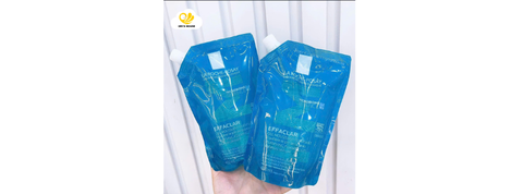 Túi gel rửa mặt La Roche-Posay Effaclar da dầu, nhạy cảm 400ml- Pháp
