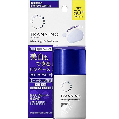 Kem chống nắng dưỡng trắng da Transino Whitening Day Protector SPF 50+ 30ml - Nhật