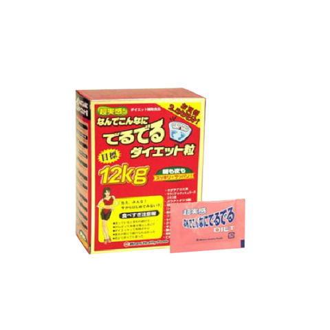 Viên uống giảm cân Deru Deru Diet 12kg 75 gói - Nhật Bản