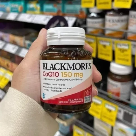 Viên uống bổ tim mạch CoQ10 150mg Blackmores 30viên - Úc