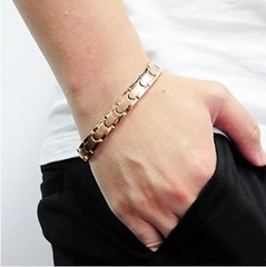 Vòng tay huyết áp Toma nam Toma 3M vàng 24k-