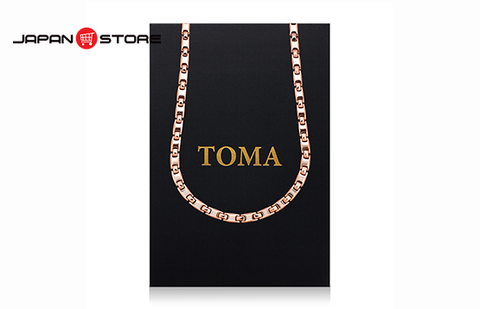 Vòng cổ điều hoà huyết áp Toma nam 9MF vàng 24k- Nhật: