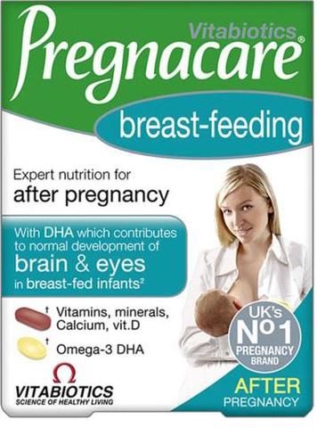 Vitamin Tổng Hợp Cho Phụ Nữ Sau Sinh Pregnacare Breast-feeding - Anh