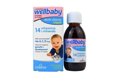 Wellbaby đổ thìa 150ml 6m-4Y - Anh