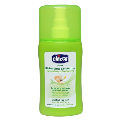 Xịt chống muỗi Chicco bé 3m+ 100ml - Ý