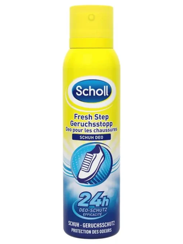 Xịt Khử Mùi Hôi Giày Scholl's 150ml- Đức
