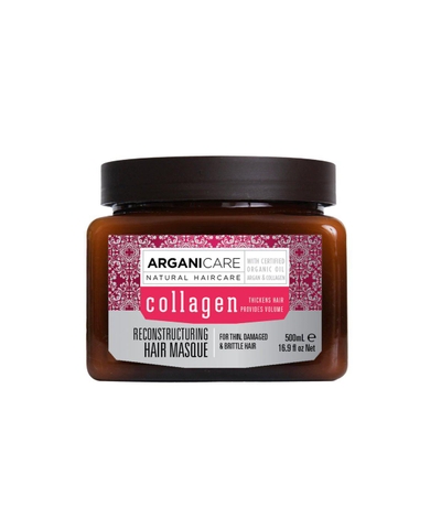 Kem ủ tóc giúp phục hổi tóc Argani Care collagen 500ml - Pháp