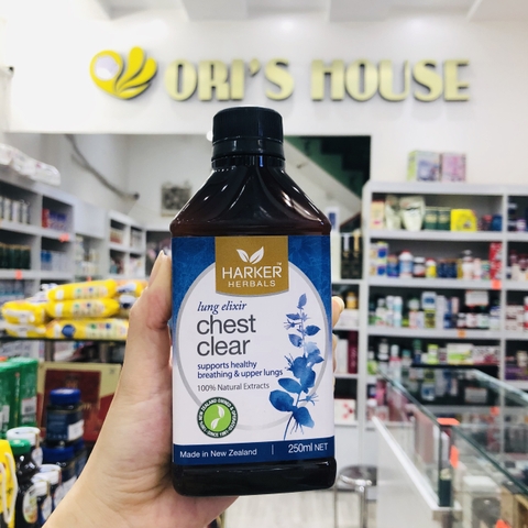 Siro tiêu đờm cho bé Harker Herbals Chest Clear 250ml - New Zealand