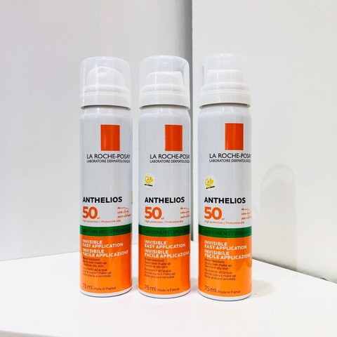 Xịt Chống Nắng Kiểm Dầu La Roche-Posay Anthelios SPF50 75ml- Pháp